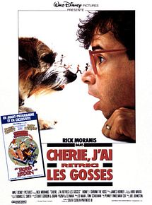 Affiche de Chérie, j'ai rétréci les gosses, film à voir en streaming sur Pygargue