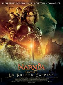 Affiche de Le Monde de Narnia : Chapitre 2 - Le Prince Caspian, film à voir en streaming sur Pygargue