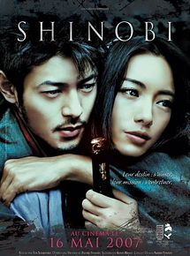Affiche de Shinobi, film à voir en streaming sur Pygargue