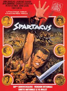 Affiche de Spartacus, film à voir en streaming sur Pygargue