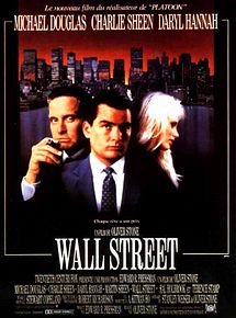 Affiche de Wall Street, film à voir en streaming sur Pygargue