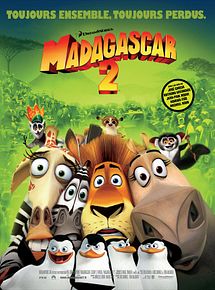 Affiche de Madagascar 2, film à voir en streaming sur Pygargue