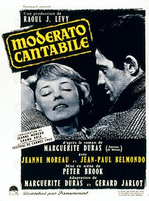 Affiche de Moderato Cantabile, film à voir en streaming sur Pygargue