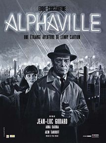 Affiche de Alphaville, une étrange aventure de Lemmy Caution, film à voir en streaming sur Pygargue