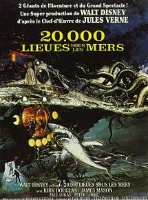 Affiche de 20.000 lieues sous les mers, film à voir en streaming sur Pygargue