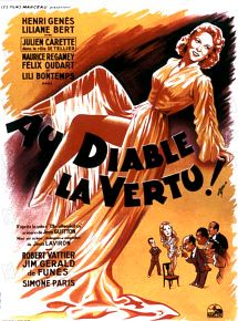 Affiche de Au diable la vertu !, film à voir en streaming sur Pygargue