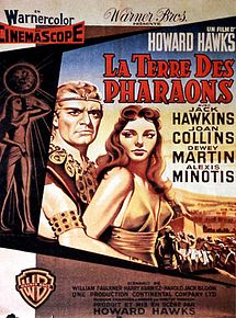 Affiche de La Terre des pharaons, film à voir en streaming sur Pygargue
