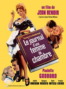 Affiche de Le Journal d'une femme de chambre, film à voir en streaming sur Pygargue