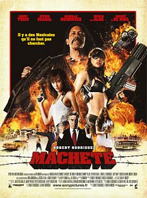 Affiche de Machete, film à voir en streaming sur Pygargue