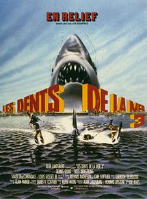 Affiche de Les Dents de la mer 3, film à voir en streaming sur Pygargue