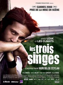 Affiche de Les Trois singes, film à voir en streaming sur Pygargue