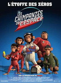 Affiche de Les Chimpanzés de l'espace, film à voir en streaming sur Pygargue
