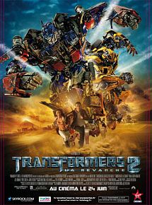 Affiche de Transformers 2: la Revanche, film à voir en streaming sur Pygargue