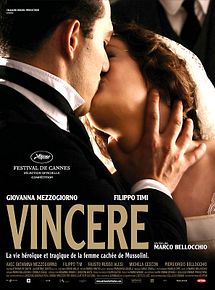 Affiche de Vincere, film à voir en streaming sur Pygargue