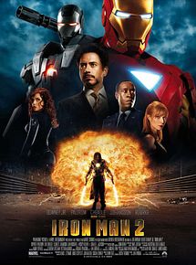 Affiche de Iron Man 2, film à voir en streaming sur Pygargue