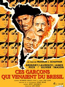 Affiche de Ces garçons qui venaient du Brésil, film à voir en streaming sur Pygargue