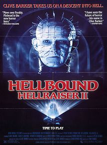 Affiche de Hellraiser 2 : les écorchés, film à voir en streaming sur Pygargue