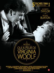 Affiche de Qui a peur de Virginia Woolf ?, film à voir en streaming sur Pygargue