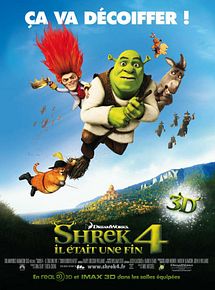 Affiche de Shrek 4, il était une fin, film à voir en streaming sur Pygargue