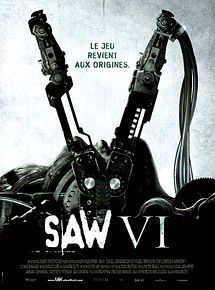 Affiche de Saw 6, film à voir en streaming sur Pygargue
