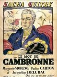 Affiche de Le Mot de Cambronne, film à voir en streaming sur Pygargue