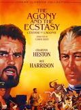 Affiche de L'Extase et l'agonie, film à voir en streaming sur Pygargue