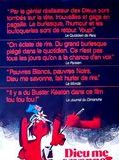 Affiche de Dieu me savonne !, film à voir en streaming sur Pygargue