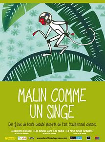 Affiche de Malin comme un singe, film à voir en streaming sur Pygargue