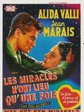 Affiche de Les Miracles n'ont lieu qu'une fois, film à voir en streaming sur Pygargue