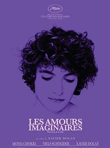 Affiche de Les Amours Imaginaires, film à voir en streaming sur Pygargue