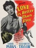 Affiche de Love is better than ever, film à voir en streaming sur Pygargue