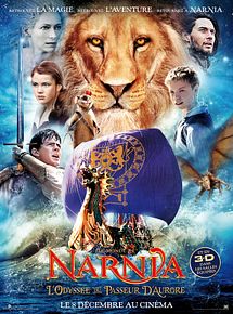 Affiche de Le Monde de Narnia : L'Odyssée du Passeur d'aurore, film à voir en streaming sur Pygargue
