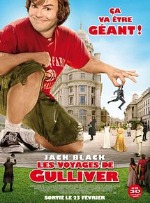 Affiche de Les Voyages de Gulliver, film à voir en streaming sur Pygargue