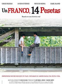 Affiche de Un Franc, 14 pesetas, film à voir en streaming sur Pygargue