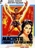 Affiche de Maciste, l'homme le plus fort du monde, film à voir en streaming sur Pygargue