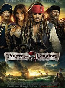 Affiche de Pirates des Caraïbes : la Fontaine de Jouvence, film à voir en streaming sur Pygargue