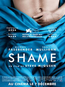 Affiche de Shame, film à voir en streaming sur Pygargue