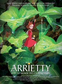 Affiche de Arrietty le petit monde des chapardeurs, film à voir en streaming sur Pygargue