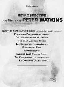 Affiche de Rétrospective Les Films de Peter Watkins, film à voir en streaming sur Pygargue