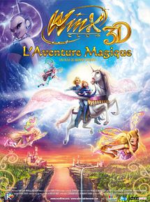 Affiche de Winx Club, l'aventure magique 3D, film à voir en streaming sur Pygargue