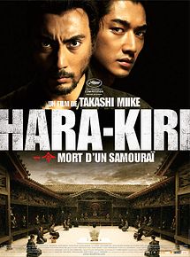 Affiche de Hara-Kiri : mort d'un samourai, film à voir en streaming sur Pygargue
