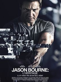 Affiche de Jason Bourne : l'héritage, film à voir en streaming sur Pygargue
