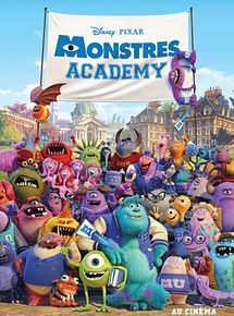 Affiche de Monstres Academy, film à voir en streaming sur Pygargue