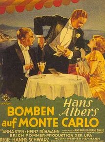 Affiche de Bombes sur Monte-Carlo, film à voir en streaming sur Pygargue