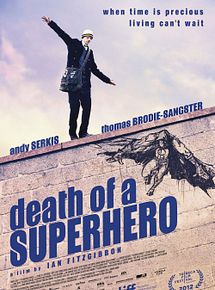 Affiche de Death of a Superhero, film à voir en streaming sur Pygargue