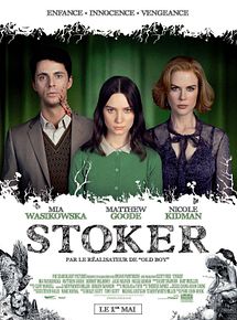 Affiche de Stoker, film à voir en streaming sur Pygargue