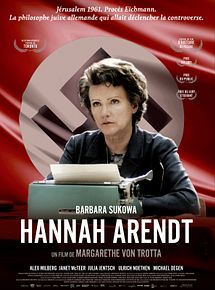 Affiche de Hannah Arendt, film à voir en streaming sur Pygargue