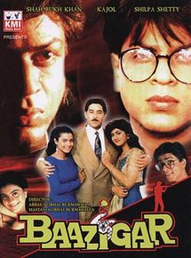 Affiche de Baazigar, film à voir en streaming sur Pygargue
