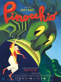 Affiche de Pinocchio, film à voir en streaming sur Pygargue
