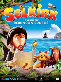 Affiche de Selkirk, le véritable Robinson Crusoé, film à voir en streaming sur Pygargue